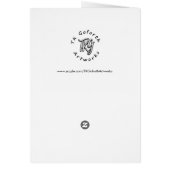 Doors Modern Photo Graduation Announcement (Back)