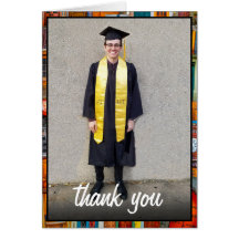 Doors Modern Photo Graduation Announcement