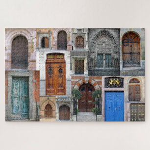 Doors of Europe - 20x30 - 1014 pcs. Jigsaw Puzzle