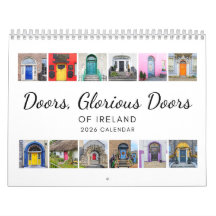 Doors of Ireland 2026 Calendar