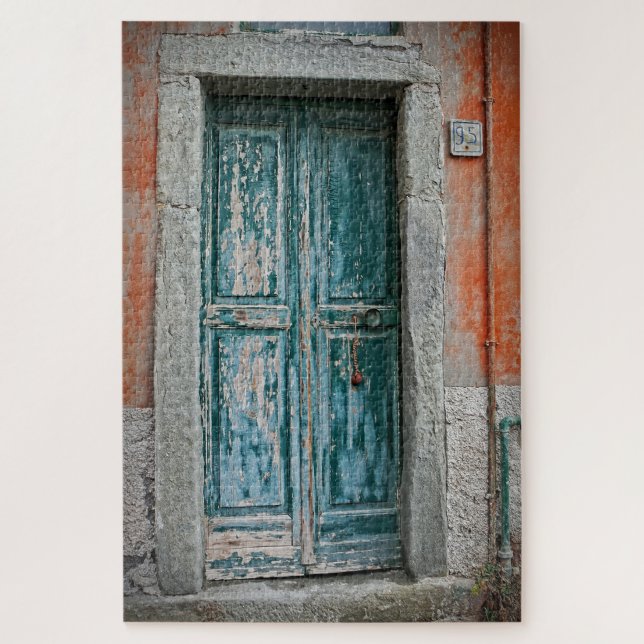 Doors of Italy - Cinque Terre - 20x30 - 1014 pcs Jigsaw Puzzle (Vertical)