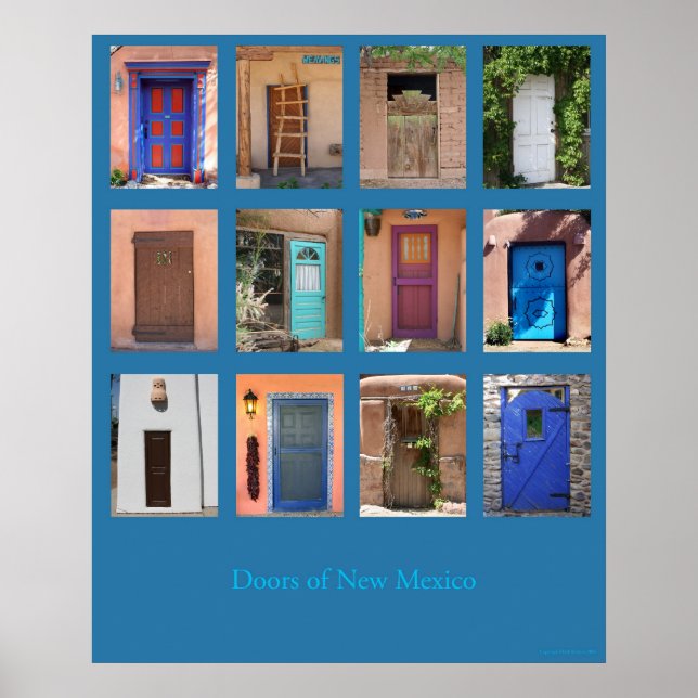 Doors of New Mexico Poster (Front)