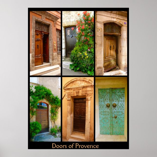 Doors of Provence Poster (Front)