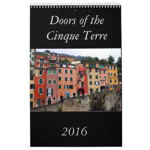 Doors of the Cinque Terre 2016 Calendar
