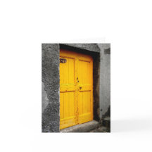 Doors of the Cinque Terre Note Card
