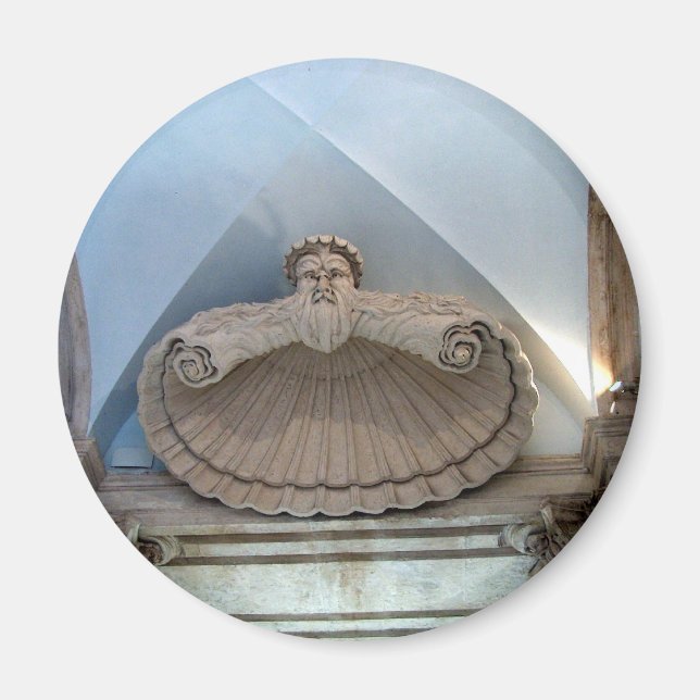 Doorway of Capitoline Museum Magnet (Front)