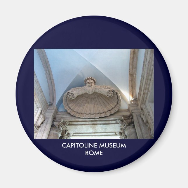 Doorway of Capitoline Museum Magnet (Front)