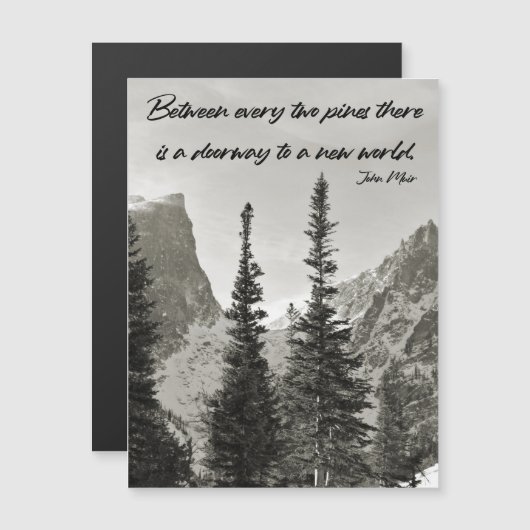 Doorway to a New World in the Mountains (Front/Back)