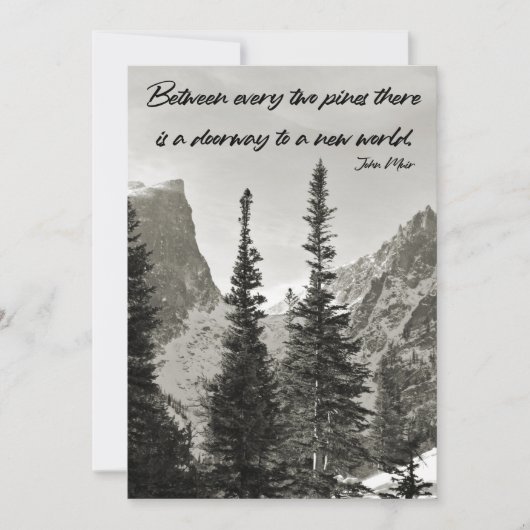 Doorway to a New World in the Mountains (Front)