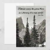 Doorway to a New World in the Mountains (Front/Back)