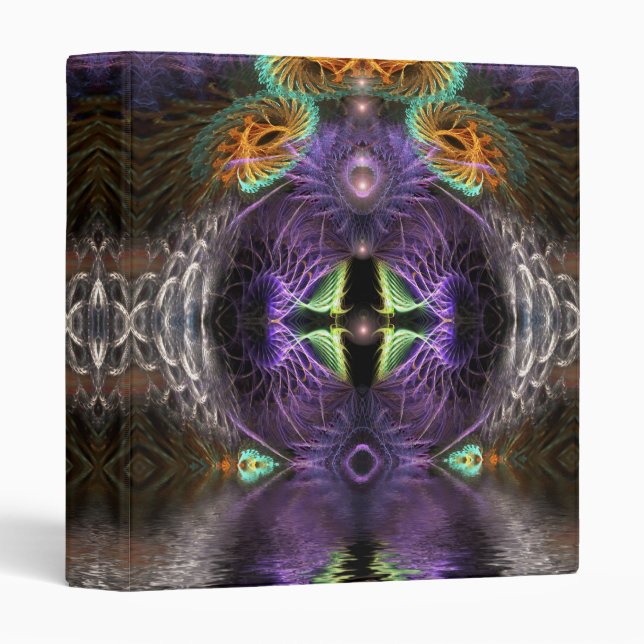Doorway to Dreams : Fractal Art Binder (Front/Spine)