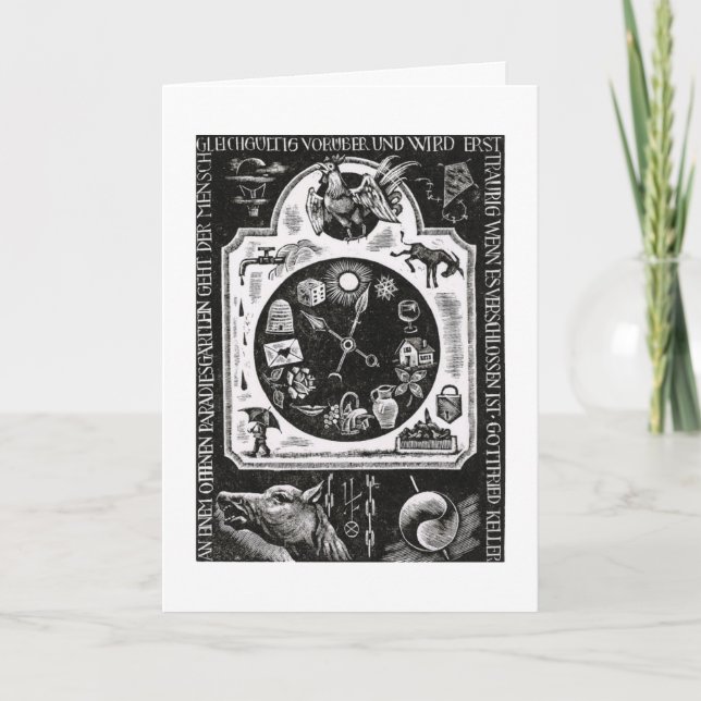 Doorway to Paradise Card - Gottfried Keller Quote (Front)