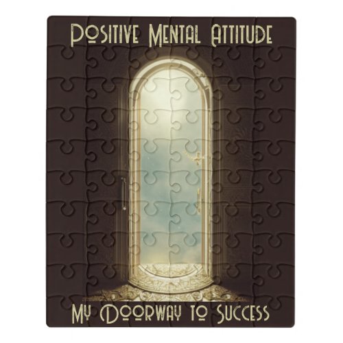 Doorway to Success _ Positive Mental Attitude Jigsaw Puzzle
