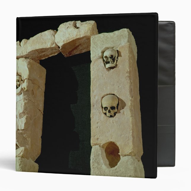Doorway with Skulls Binder (Front/Inside)