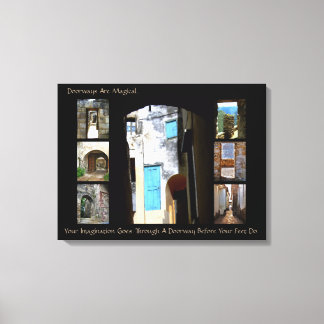 Doorways Canvas Print