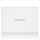 Doorways in France Cards (Inside Horizontal (Top))