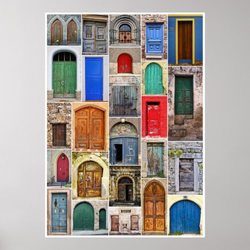 DOORWAYS of EUROPE Poster