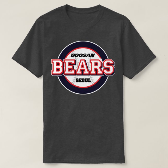 Doosan Bears Seoul KBO Logo T-Shirt (Design Front)