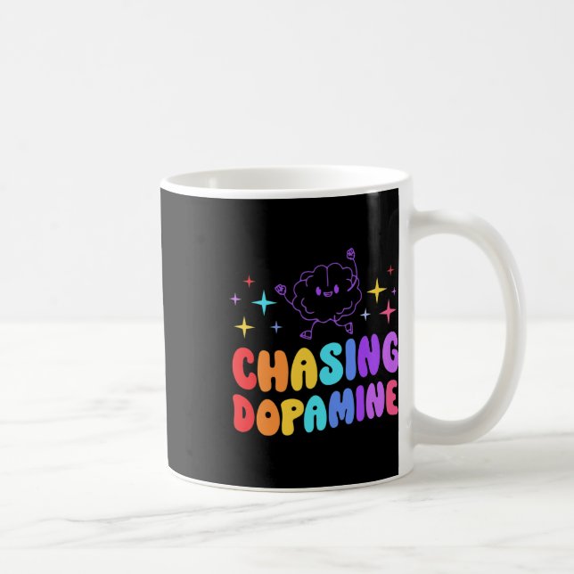 Dopamine Mental Health Aesthetic  Coffee Mug (Right)