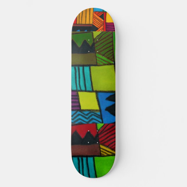 Dope 90's skateboard deck (Front)