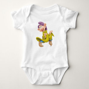 Dopey 3 baby bodysuit