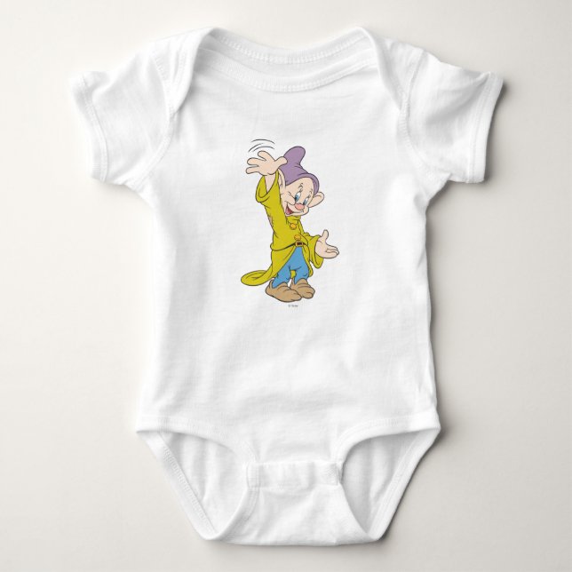 Dopey 4 baby bodysuit (Front)