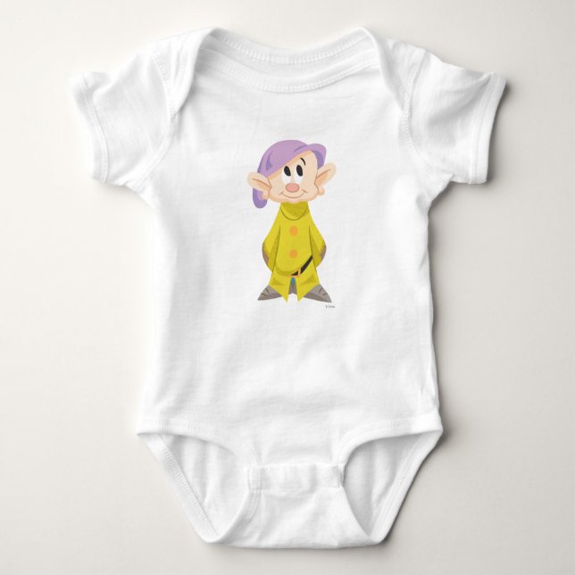 Dopey 5 baby bodysuit (Front)