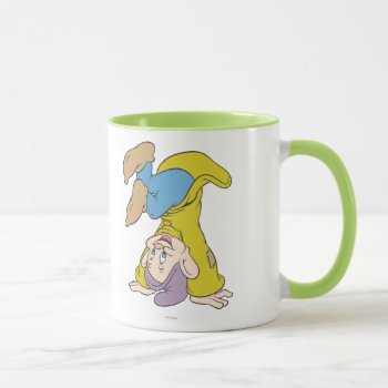 Dopey Doing A Head Stand Mug by SevenDwarfs at Zazzle