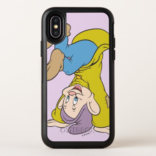 Dopey Doing a Head Stand OtterBox Symmetry iPhone X Case