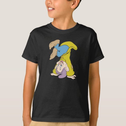Dopey Doing a Head Stand T_Shirt