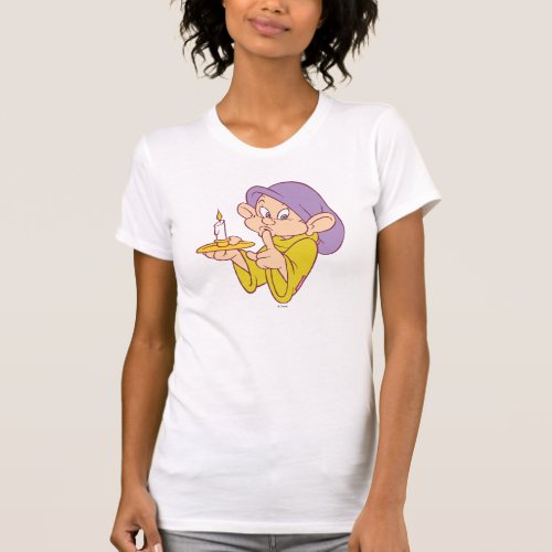 Dopey Holding a Candle T_Shirt