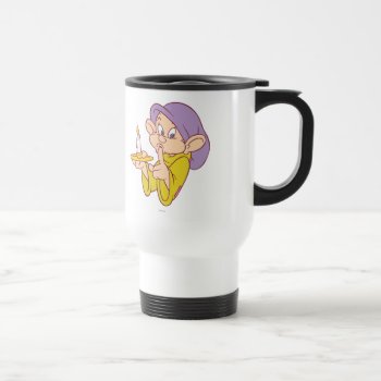 Dopey Holding A Candle Travel Mug by SevenDwarfs at Zazzle