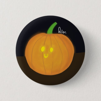Dopey Jack-O-Lantern Pinback Button