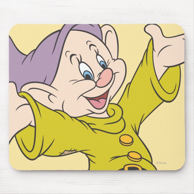 Dopey Jumping Mouse Pad (Front)