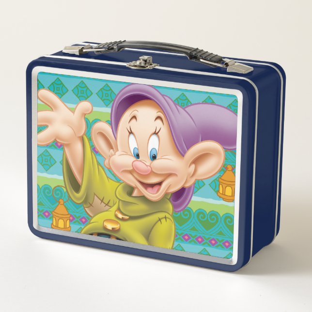 Dopey Waving Metal Lunch Box (Front)