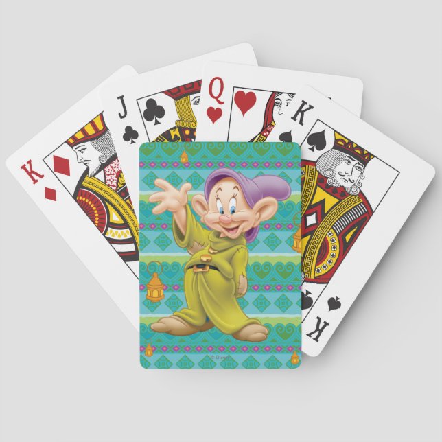 Dopey Waving Playing Cards (Back)