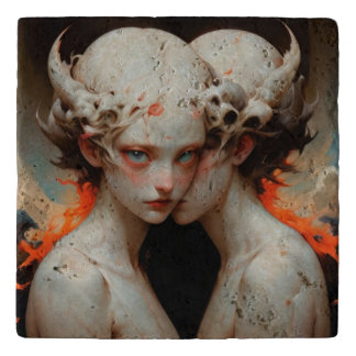 Doppelganger - Evil Twin Trivet