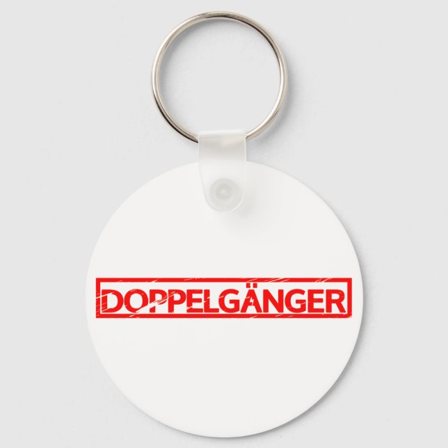 Doppelgänger Stamp Keychain (Front)