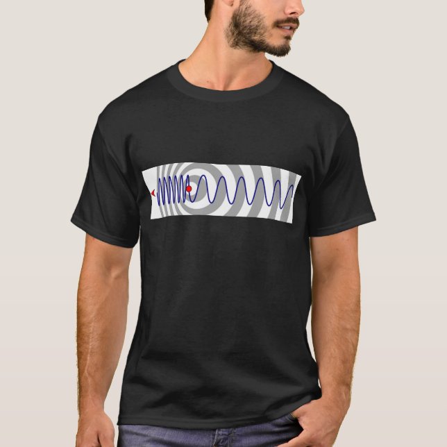 Doppler effect diagram T-Shirt (Front)