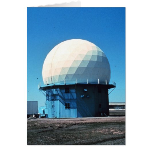 Doppler Weather Radar Station - Norman Cards (Front)