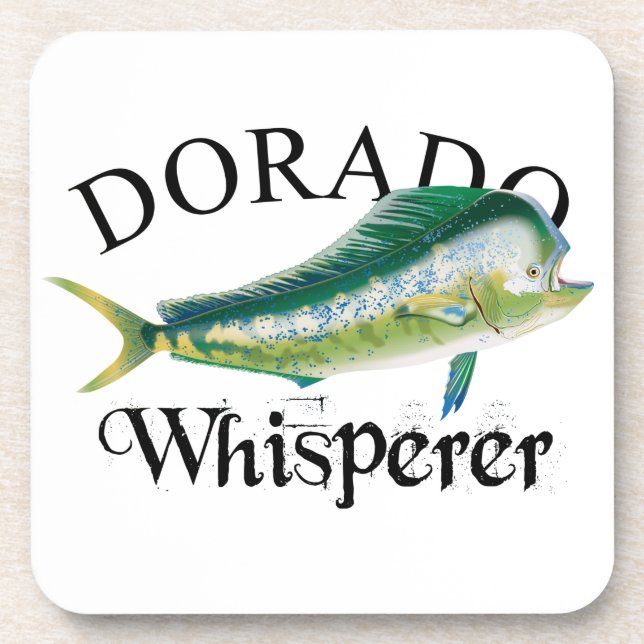 Dorado Whisperer Light Beverage Coaster (Front)