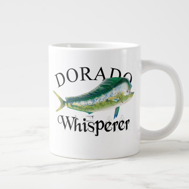 Dorado Whisperer Light Giant Coffee Mug (Right)