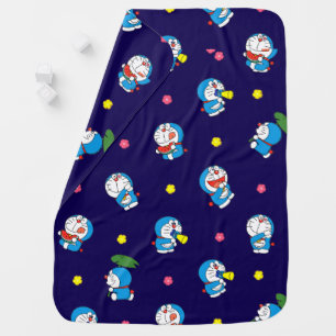 Doraemon Pattern Cute Cartoon Design Baby Blanket