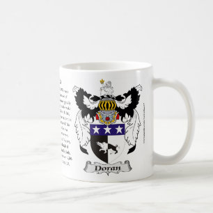 Doran Family Coat of Arms Coffee Mug