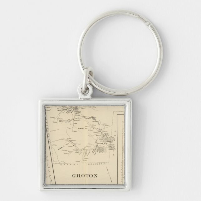 Dorchester, Groton, Benton Keychain (Front)