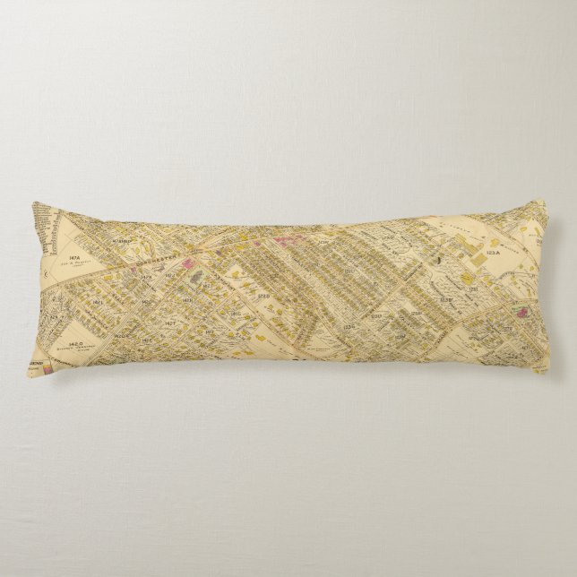 Dorchester, Massachusetts 2 Body Pillow (Front)