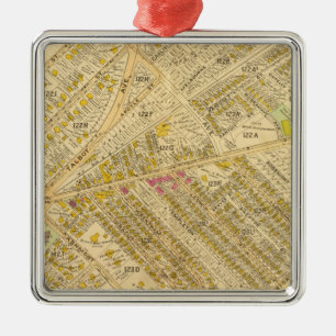 Dorchester, Massachusetts 2 Metal Ornament