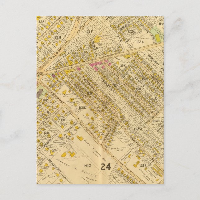 Dorchester, Massachusetts 2 Postcard (Front)