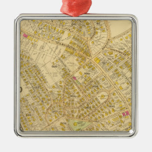 Dorchester, Massachusetts 4 Metal Ornament