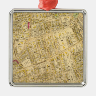 Dorchester, Massachusetts 6 Metal Ornament